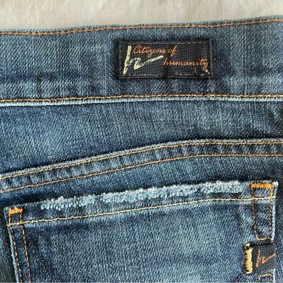 Citizens of Humanity "Kelly" Stretch Low Waist Bootcut #001 - Picture 8 of 16
